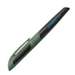 Pix cu capac, albastru, corp verde padure, varf 0,5mm, Flow Stabilo SW6031241