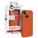 Husa de protectie pentru iPhone 15, Liquid Silicon MagCharge, portocaliu, Lemontti