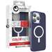 Husa de protectie pentru iPhone 15 Pro Max, Color Matte, compatibila MagSafe, albastru, Lemontti