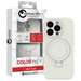 Husa de protectie pentru iPhone 16 Pro Max, cu suport, MagSafe, alb, Liquid Silicon Lemontti
