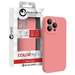 Husa de protectie pentru iPhone 15 Pro, roz, Liquid Silicon MagCharge Lemontti