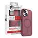 Husa de protectie pentru iPhone 15 Plus, Guardian, compatibila MagSafe, transparent/violet, Lemontti