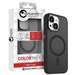 Husa de protectie pentru iPhone 15 Plus, Guardian, compatibila MagSafe, transparent/negru, Lemontti