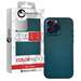 Husa de protectie pentru iPhone 16 Pro Max, piele, MagSafe, verde, Lemontti