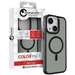 Husa de protectie pentru iPhone 15 Plus, Color Matte, compatibila MagSafe, negru, Lemontti
