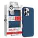 Husa de protectie pentru iPhone 16 Pro, MagSafe, albastru, Multiple Color Wheat Lemontti