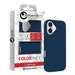 Husa de protectie pentru iPhone 16, MagSafe, albastru, Multiple Color Wheat Lemontti