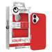 Husa de protectie pentru iPhone 16, MagSafe, rosu, Multiple Color Wheat Lemontti
