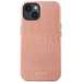 Husa de protectie pentru iPhone 15, Dual Layer Pink Croco, Burga