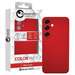 Husa de protectie pentru Samsung Galaxy S25 Plus, rosu, Silicon Silky Lemontti