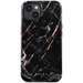 Husa de protectie pentru iPhone 15, Dual Layer Rose Gold Marble, Burga