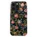 Husa de protectie pentru iPhone 15 Pro, Dual Layer Bloomy Garden, Burga