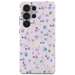Husa de protectie pentru Samsung Galaxy S25 Ultra, Dual Layer Wildflower, Burga