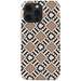 Husa de protectie pentru iPhone 15 Pro Max, Dual Layer Monogram, Burga