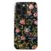 Husa de protectie pentru iPhone 15 Pro Max, Dual Layer Bloomy Garden, Burga