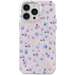 Husa de protectie pentru iPhone 15 Pro Max, Dual Layer Wildflower, Burga