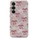 Husa de protectie pentru Samsung Galaxy S25, Dual Layer Ballerina, Burga