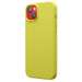 Husa de protectie pentru iPhone 14, galben, Liquid Silicon MagCharge Lemontti