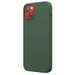Husa de protectie pentru iPhone 14 Plus, verde, Liquid Silicon MagCharge Lemontti