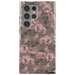 Husa de protectie pentru Samsung Galaxy S24 Ultra, Dual Layer Vintage Glamour, Burga