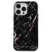 Husa de protectie pentru iPhone 14 Pro, Dual Layer Rose Gold Marble, Burga