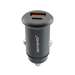 Incarcator auto, USB si USB-C, 65W, Super Fast Charge, negru, Lemontti