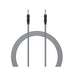 Cablu audio Jack 3.5, 1m, negru, Lemontti