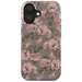Husa de protectie pentru iPhone 16 Plus, Dual Layer Vintage Glamour, Burga