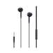 Casti in-ear, negru, cu fir, 3.5mm jack, telecomanda, microfon, Ripple Lemontti LMRIPHFSBK