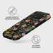Husa de protectie pentru iPhone 17 Pro, Dual Layer Magsafe Bloomy Garden, Burga