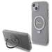 Husa de protectie pentru iPhone 15 Plus, transparent, Ring Stand Glitter MagSafe, Guess