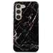 Husa de protectie pentru Samsung Galaxy S23, Dual Layer Rose Gold Marble, Burga