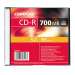CD-R 80minute, 52x, carcasa slim, Omega