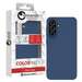 Husa de protectie pentru Samsung Galaxy A36, albastru, Silicon Silky, Lemontti