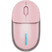 Mouse optic, wireless, 3 butoane si 1 scroll, roz/transparent, CNS-CMSW24P, OnClick 24 BT Canyon