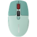 Mouse optic, wireless, 6 butoane si 1 scroll, verde, CNS-CMSW26GR, LCD Silent Dual Mode, Canyon