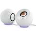 Boxe 2.0, bluetooth 5.3, RGB Lighting, Aux, alb, Pebble SE Creative