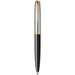 Pix retractabil metalic, corp negru, varf 0,7mm, 51 Royal Premium Black GT Parker 2169062