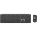 Kit tastatura fara fir si mouse optic fara fir, graphite, Slim Combo MK950 for Business , Logitech 920-012508