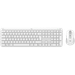 Kit tastatura fara fir si mouse optic fara fir, alb, Slim Combo MK950, Logitech 920-012491