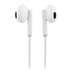 Casti in-ear, alb, cu fir, Way TnB