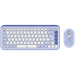 Kit tastatura fara fir si mouse optic fara fir, lilac, Pop Icon Combo, Logitech 920-013078