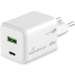 Incarcator retea, USB si USB-C, 45W, alb, MediaRange