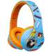 Casti pentru copii on-ear cu microfon, fara fir, P2 Angry Birds Orange, PowerLocus