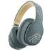 Casti on-ear cu microfon incorporat, fara fir, P7 Asphalt Grey, PowerLocus