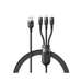 Cablu de date Lightning, MicroUSB  si Type-C, 1,2m, negru, 3 in 1, Mcdodo CA-8790