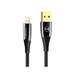 Cablu de date USB la Lightning, 1,2m, negru, Shark Series, Mcdodo