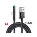 Cablu de date USB la Lightning, No 1 Series Gaming Black, 1,5m, Mcdodo