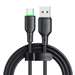 Cablu de date USB / USB-C, 1,2m, negru, Alpha Series Silicone Fast Charging, 6A, Mcdodo