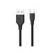 Cablu de date USB / USB-C, 1m, 2A, negru, Warrior Series Black, Mcdodo